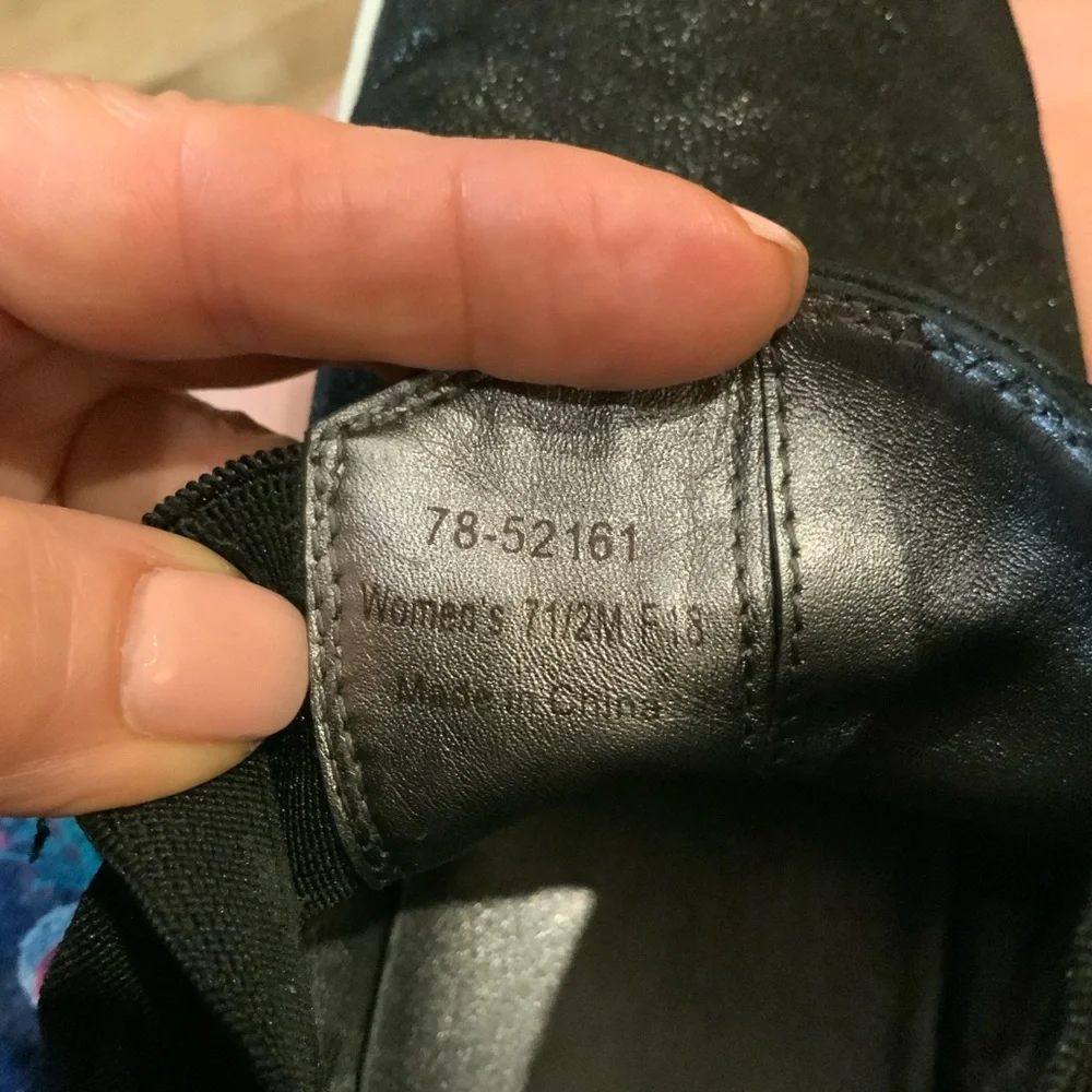 Johnston & Murphy black leather shoes 7.5 M - Picture 10 of 10